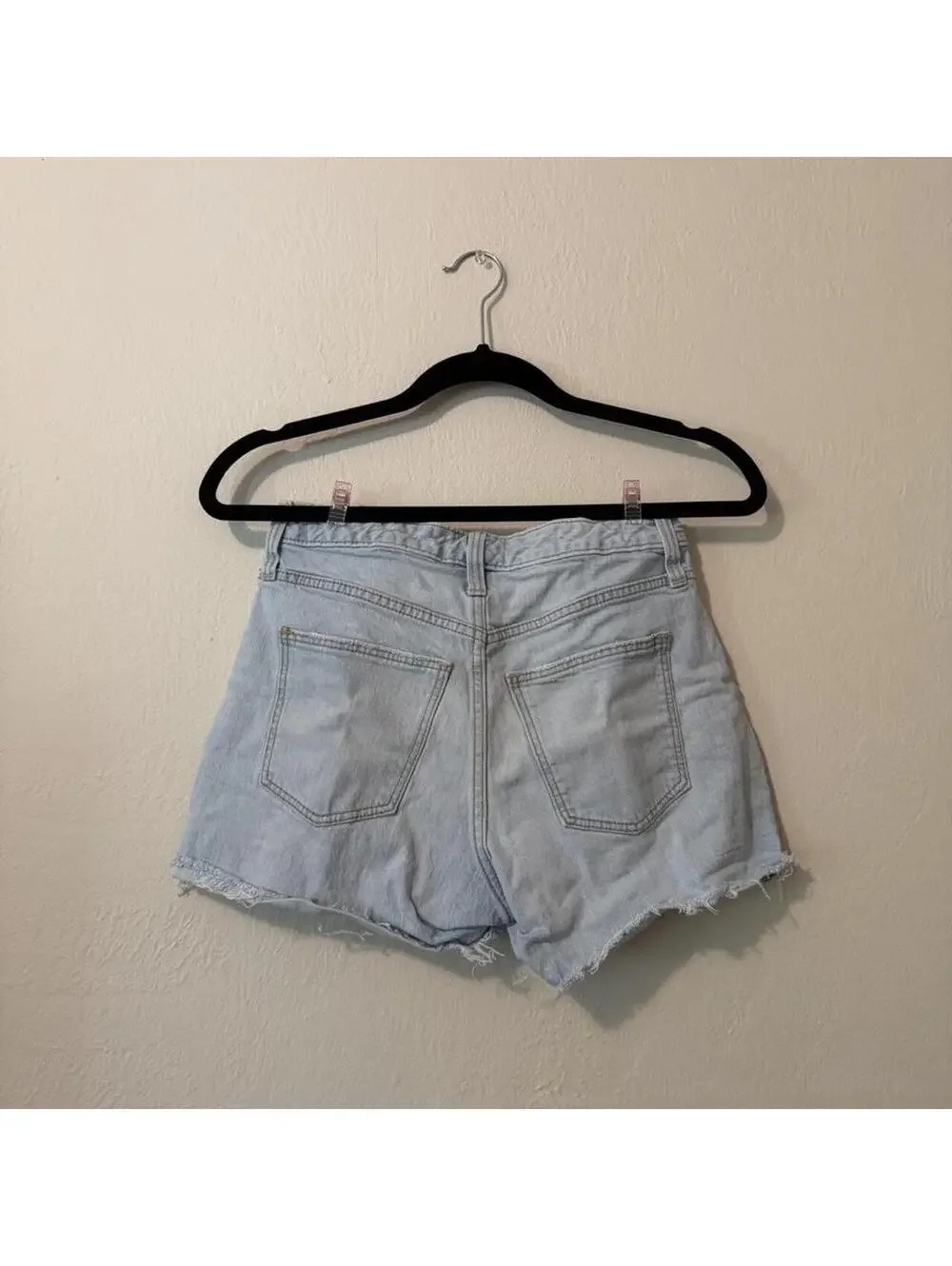 Universal Thread light wash denim shorts